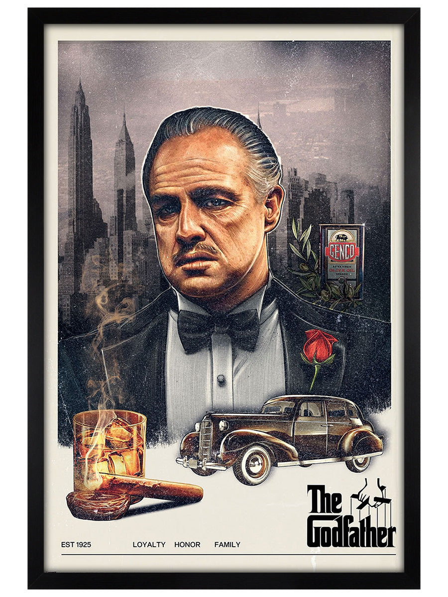 The Godfather Loyalty Honour Family Maxi Poster