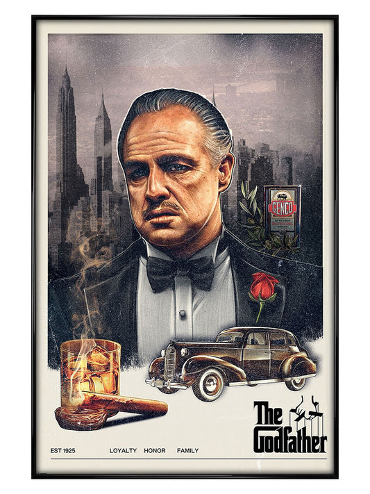 The Godfather Loyalty Honour Family Maxi Poster