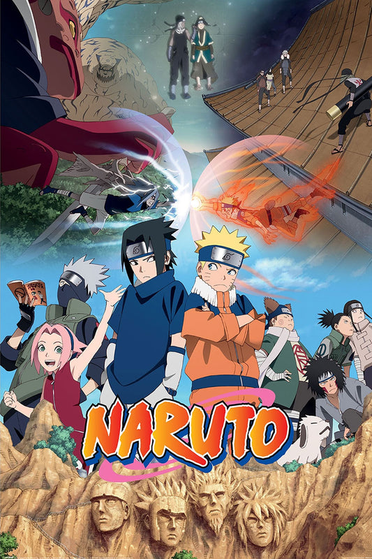 Naruto Divided Maxi Poster