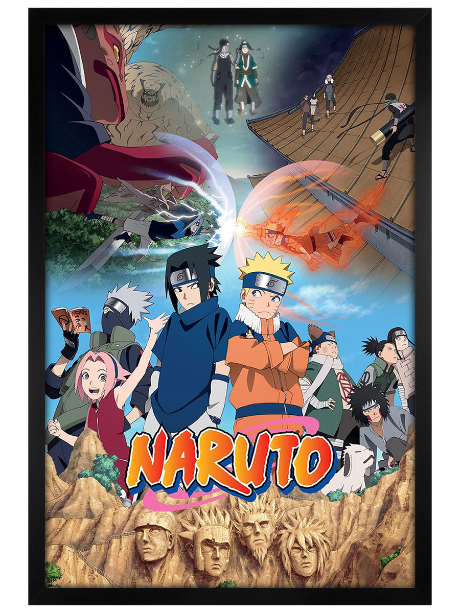 Naruto Divided Maxi Poster
