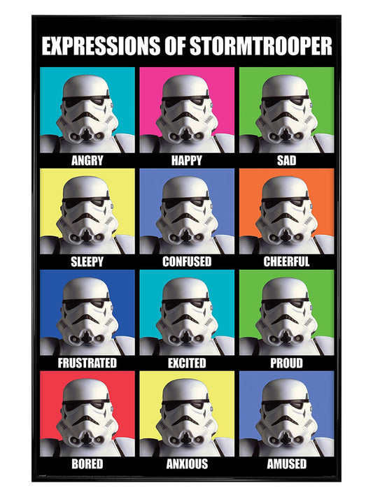 Star Wars Expression Of Stormtrooper Maxi Poster