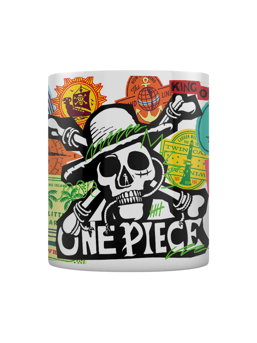One Piece Live Action Season 2 Stickers Mug