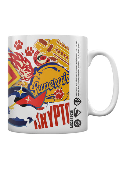 Supergirl Movie Stickers Mug