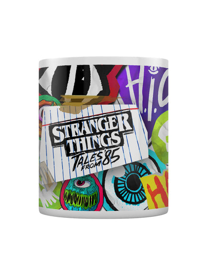 Stranger Things Tales From '85 Stickers Mug