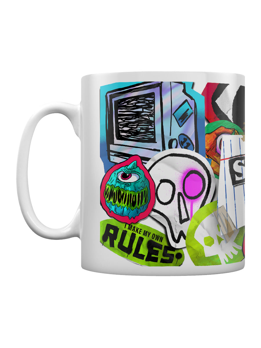 Stranger Things Tales From '85 Stickers Mug