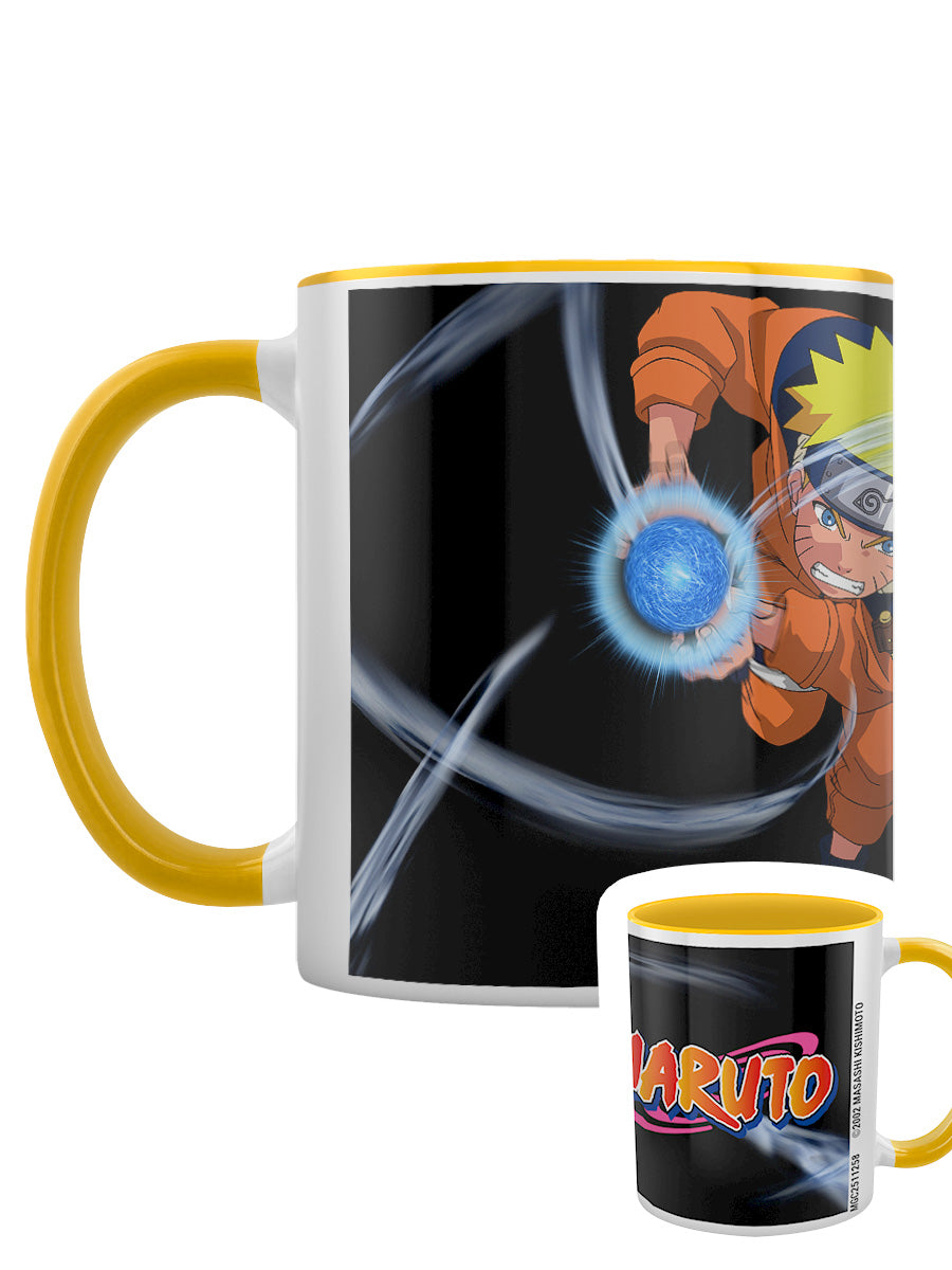 Naruto Orb Yellow Inner 2-Tone Mug