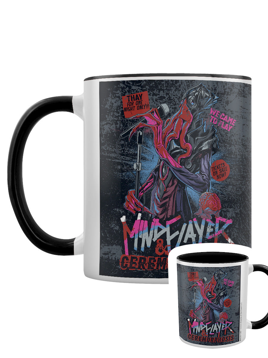 Dungeons & Dragons Mindflayer Black Inner 2-Tone Mug