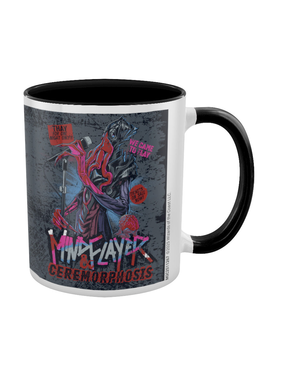 Dungeons & Dragons Mindflayer Black Inner 2-Tone Mug