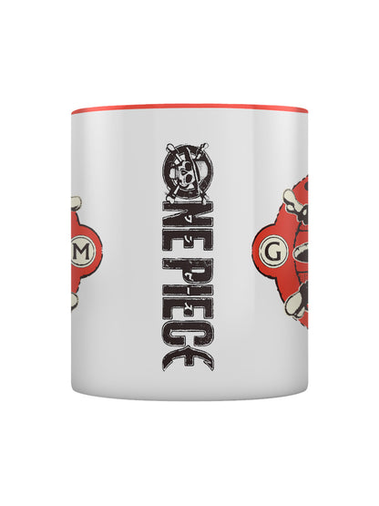 One Piece Straw Hat Crew Red Inner 2-Tone Mug