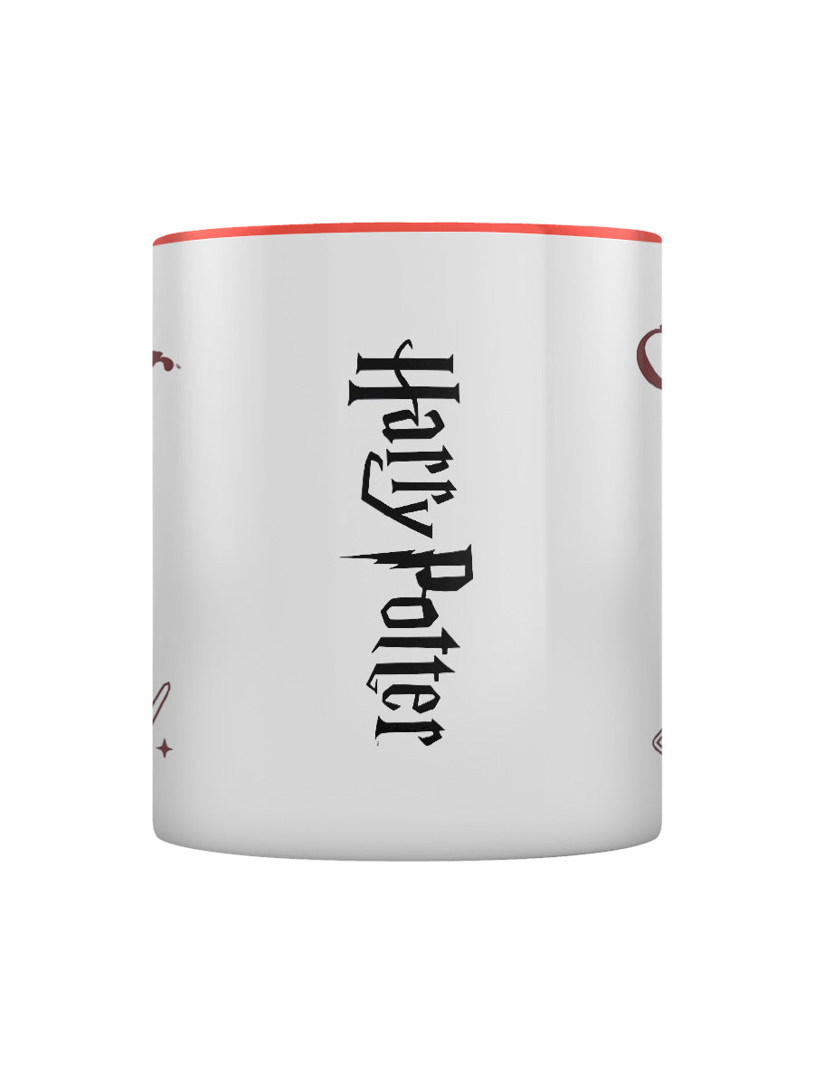 Harry Potter Gryffindor Red Inner 2-Tone Mug