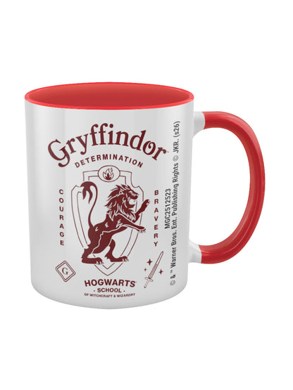 Harry Potter Gryffindor Red Inner 2-Tone Mug