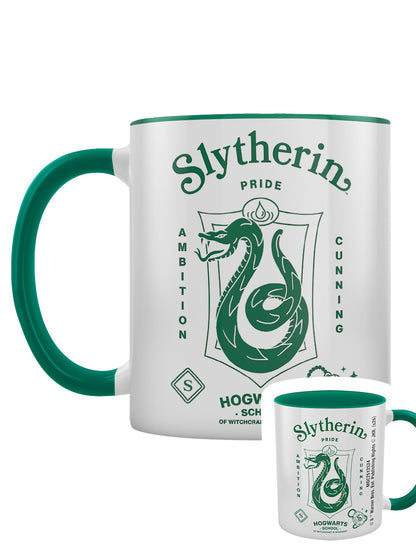 Harry Potter Slytherin Green Inner 2-Tone Mug