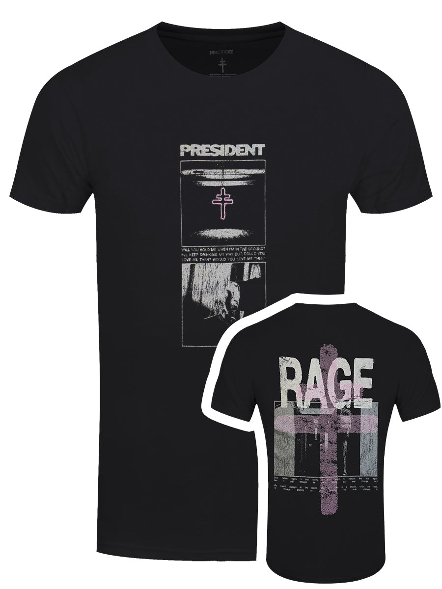 President Rage Men's Black T-Shirt