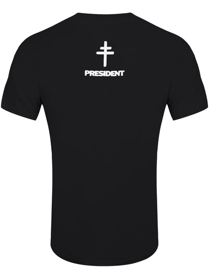 President Angel Men's Black T-Shirt