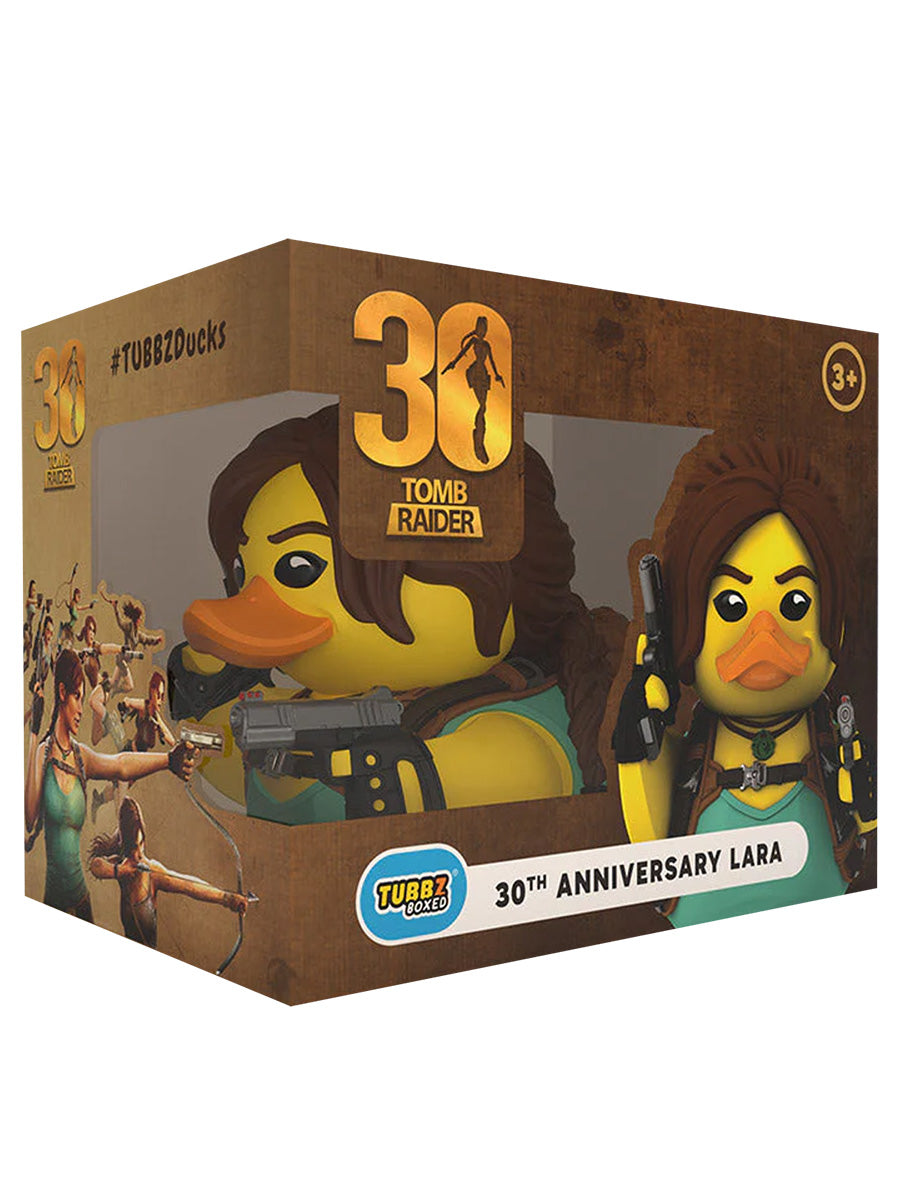 TUBBZ Tomb Raider: Lara Croft 30th Anniversary Rubber Duck (Boxed Edition)