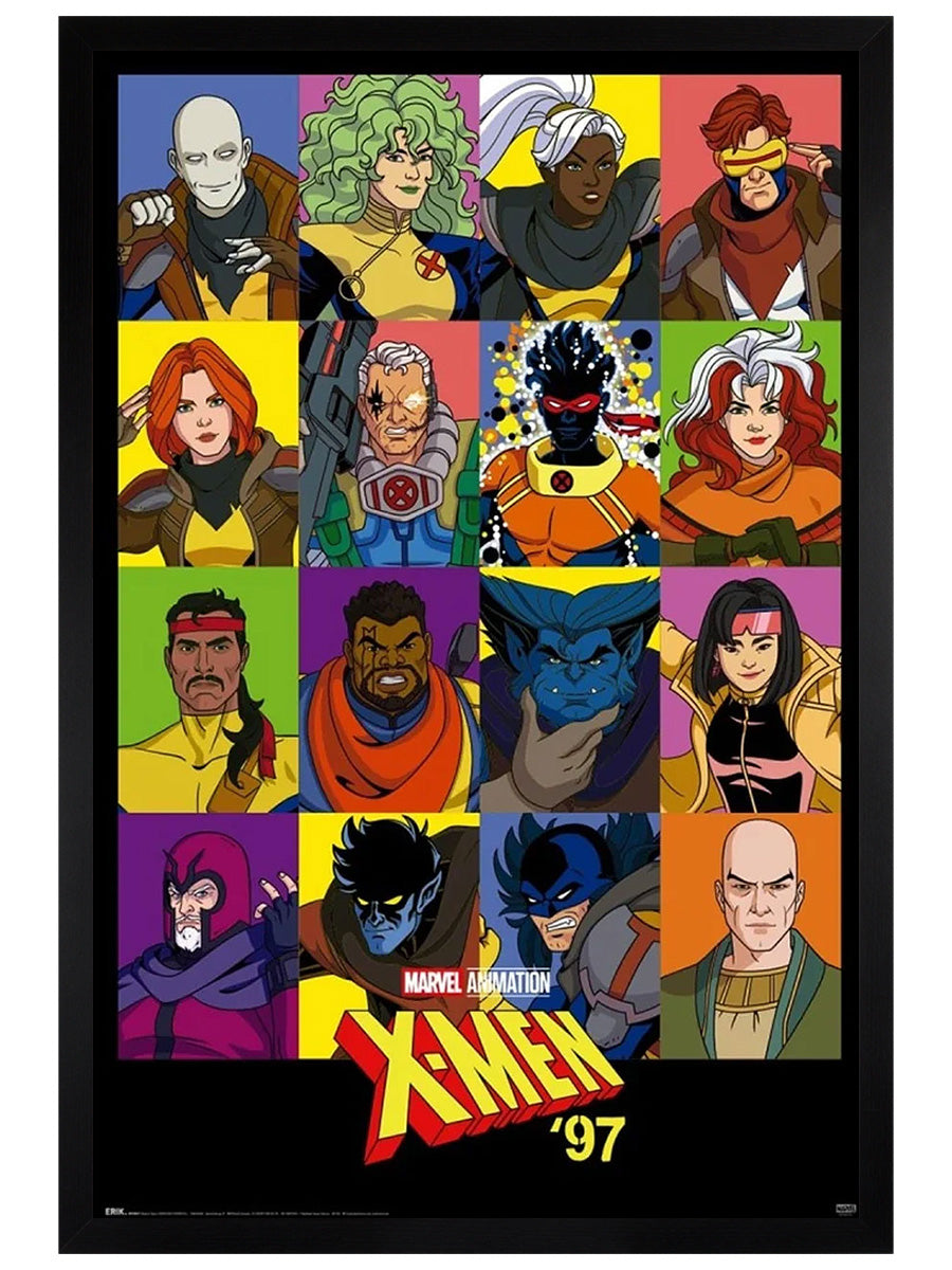 X-Men Character Grid Maxi Poster