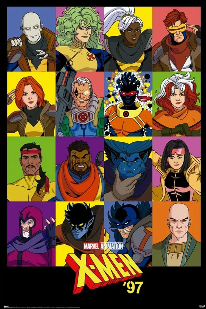 X-Men Character Grid Maxi Poster
