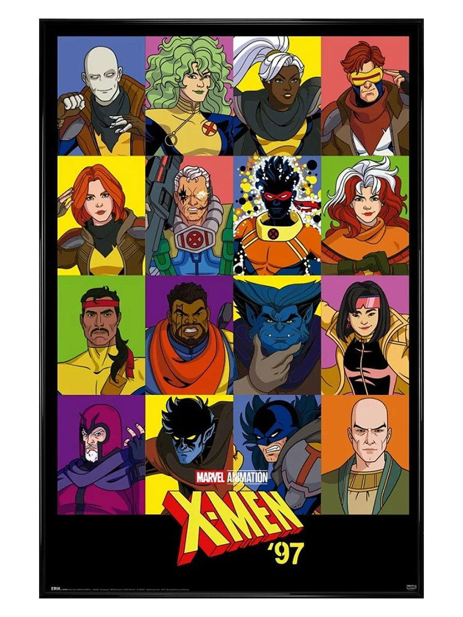 X-Men Character Grid Maxi Poster