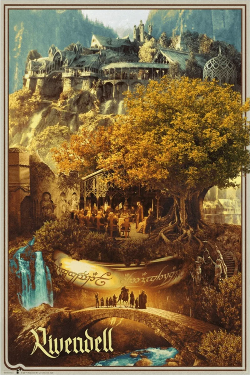 The Lord of The Rings Rivendell Maxi Poster