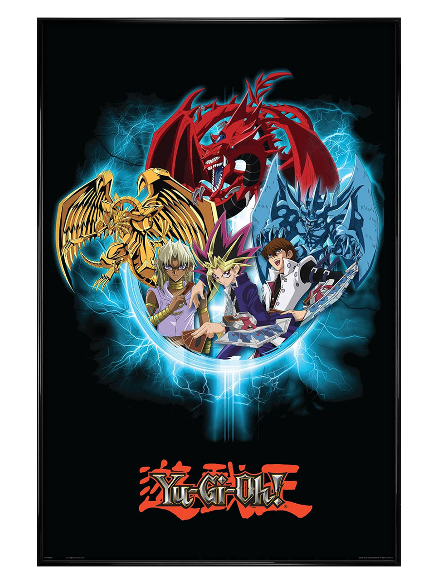 Yu-Gi-Oh! Key Characters Blue Maxi Poster