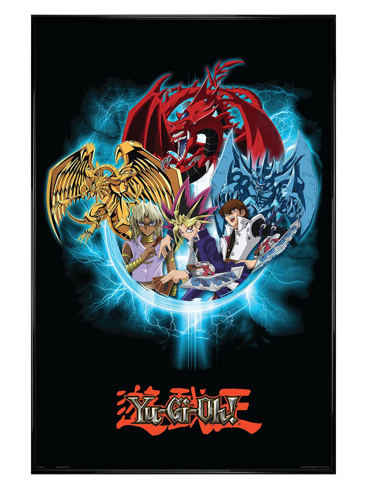 Yu-Gi-Oh! Key Characters Blue Maxi Poster