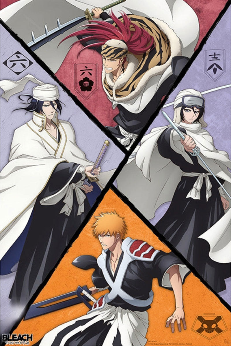 Bleach TYBW Shinigami Group Maxi Poster