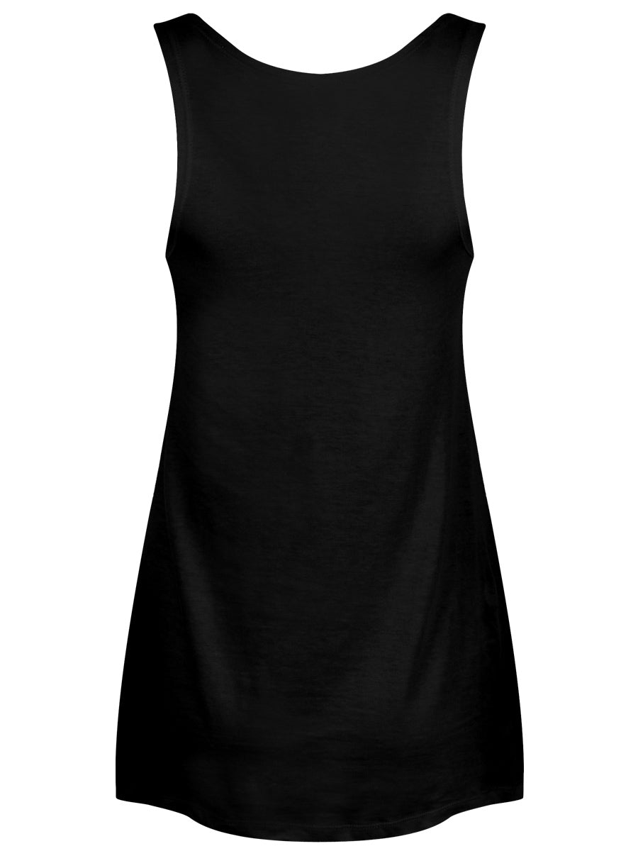 Little Shadow Nap Time Cat Ladies Black Floaty Vest