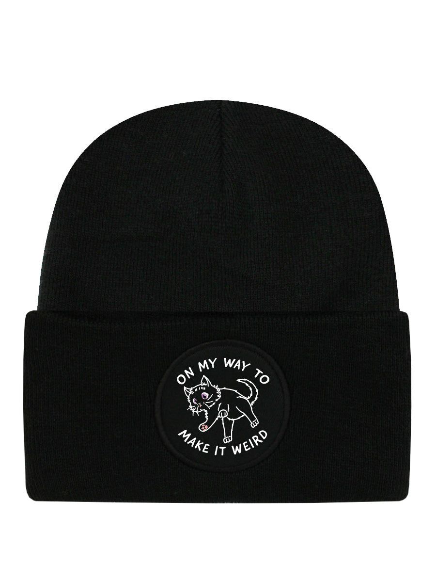 Little Shadow On My Way To Make It Weird Black Beanie