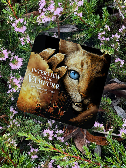 Horror Cats Interview With The Vampurr Square Coaster
