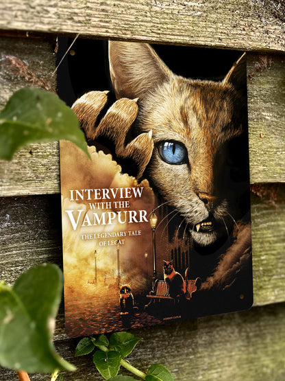 Horror Cats Interview With The Vampurr Mini Tin Sign