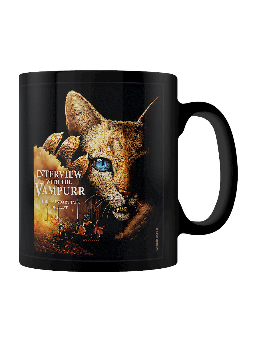 Horror Cats Interview With The Vampurr Black Mug