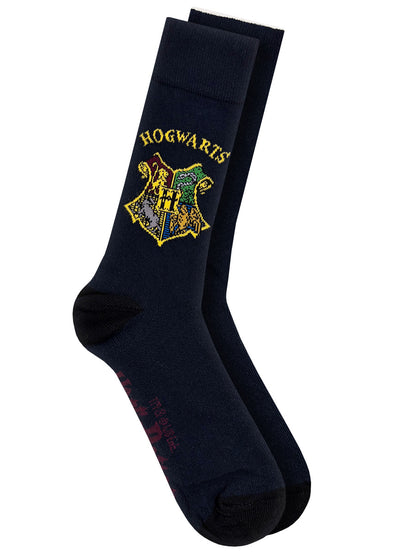 Harry Potter Hogwarts Crest Navy Socks (UK Size 7-11)