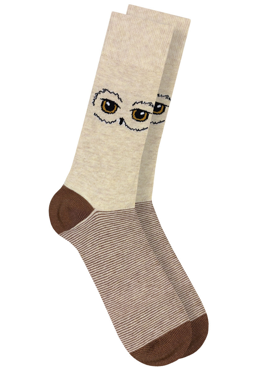Harry Potter Hedwig Cream Socks (UK Size 7-11)
