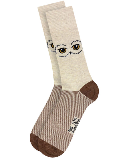 Harry Potter Hedwig Cream Socks (UK Size 7-11)
