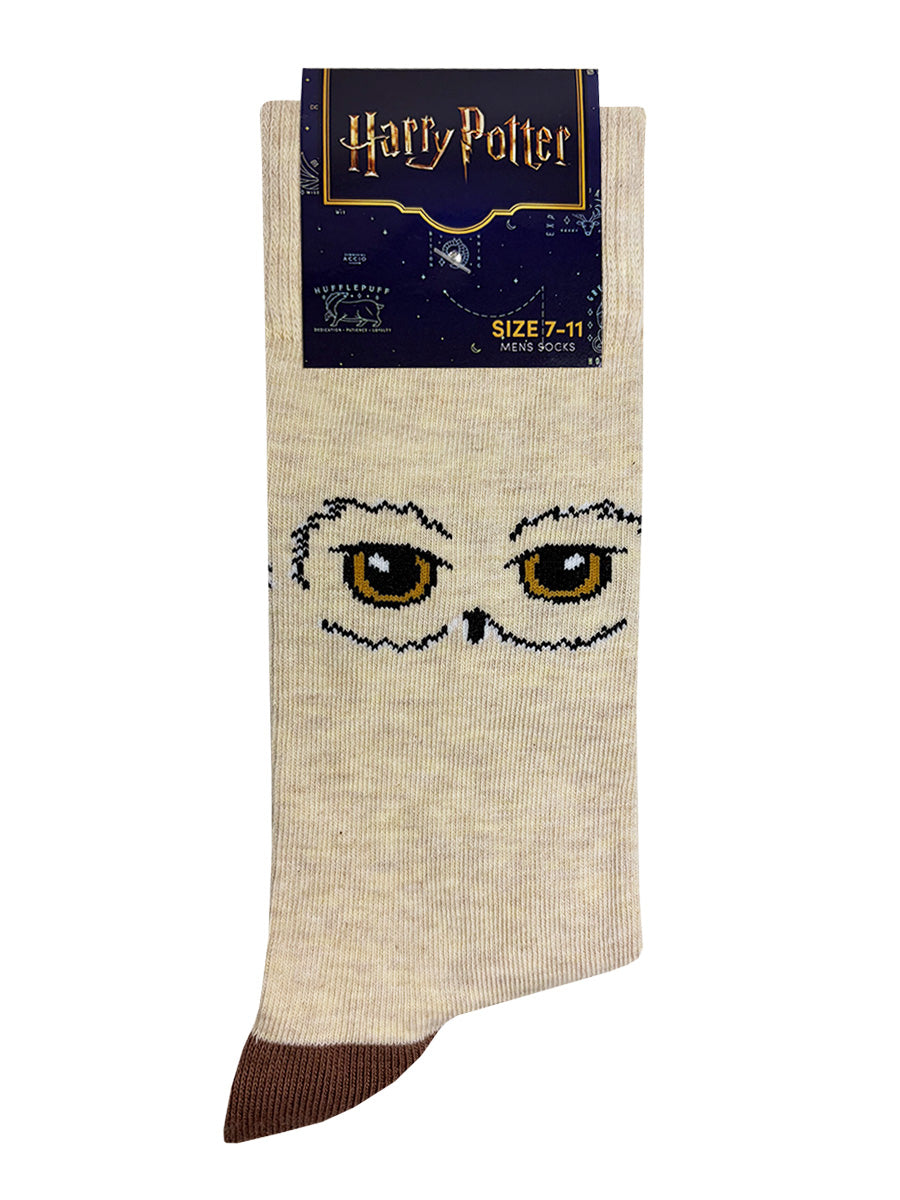 Harry Potter Hedwig Cream Socks (UK Size 7-11)