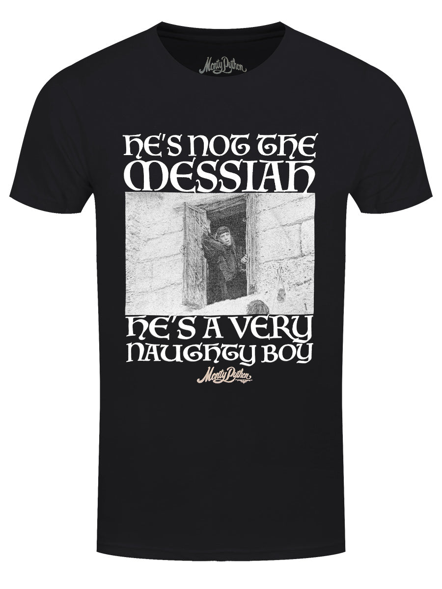Monty Python The Messiah Men's Black T-Shirt