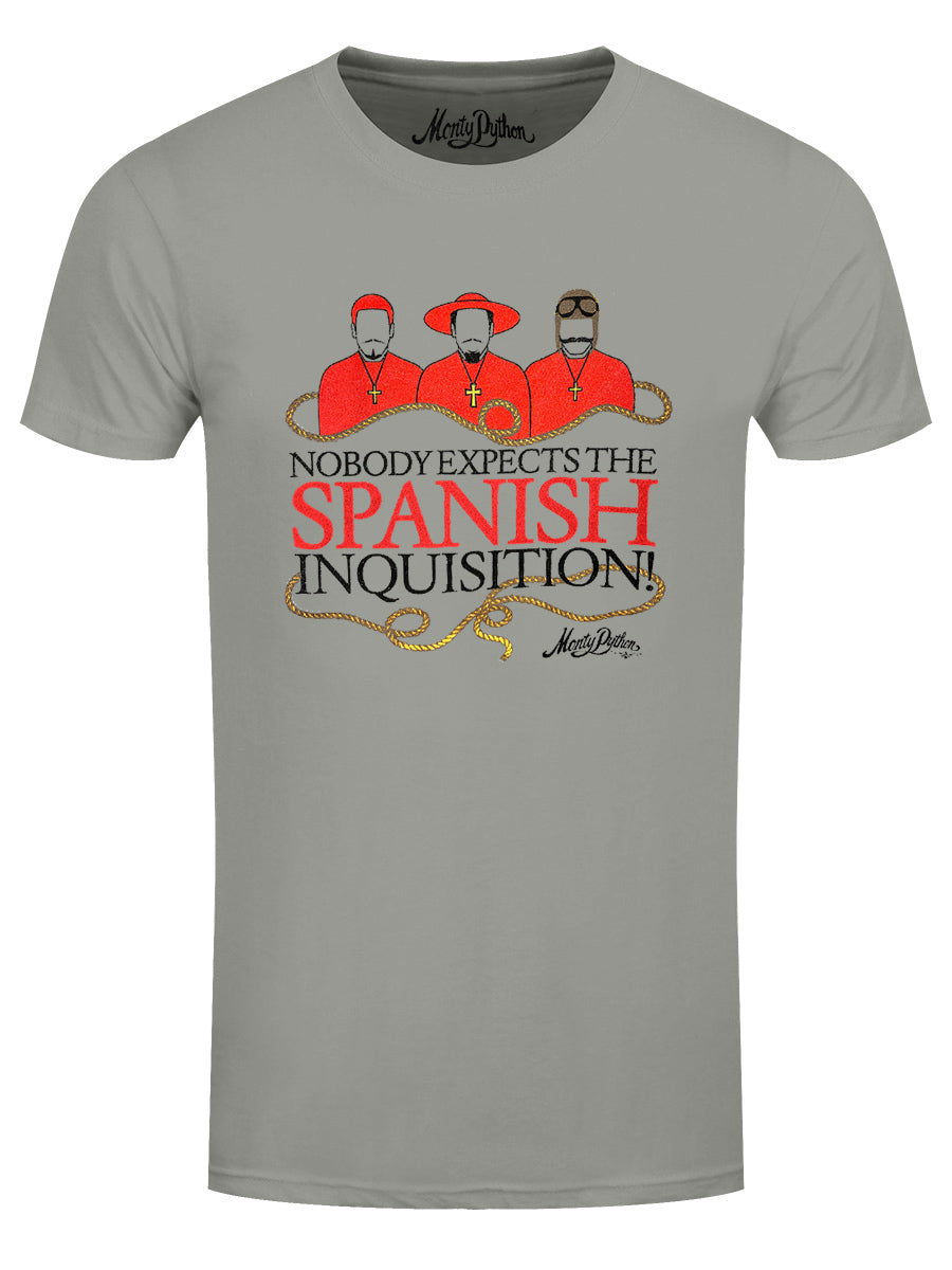 Monty Python Spanish Inquisition Men's Grey T-Shirt