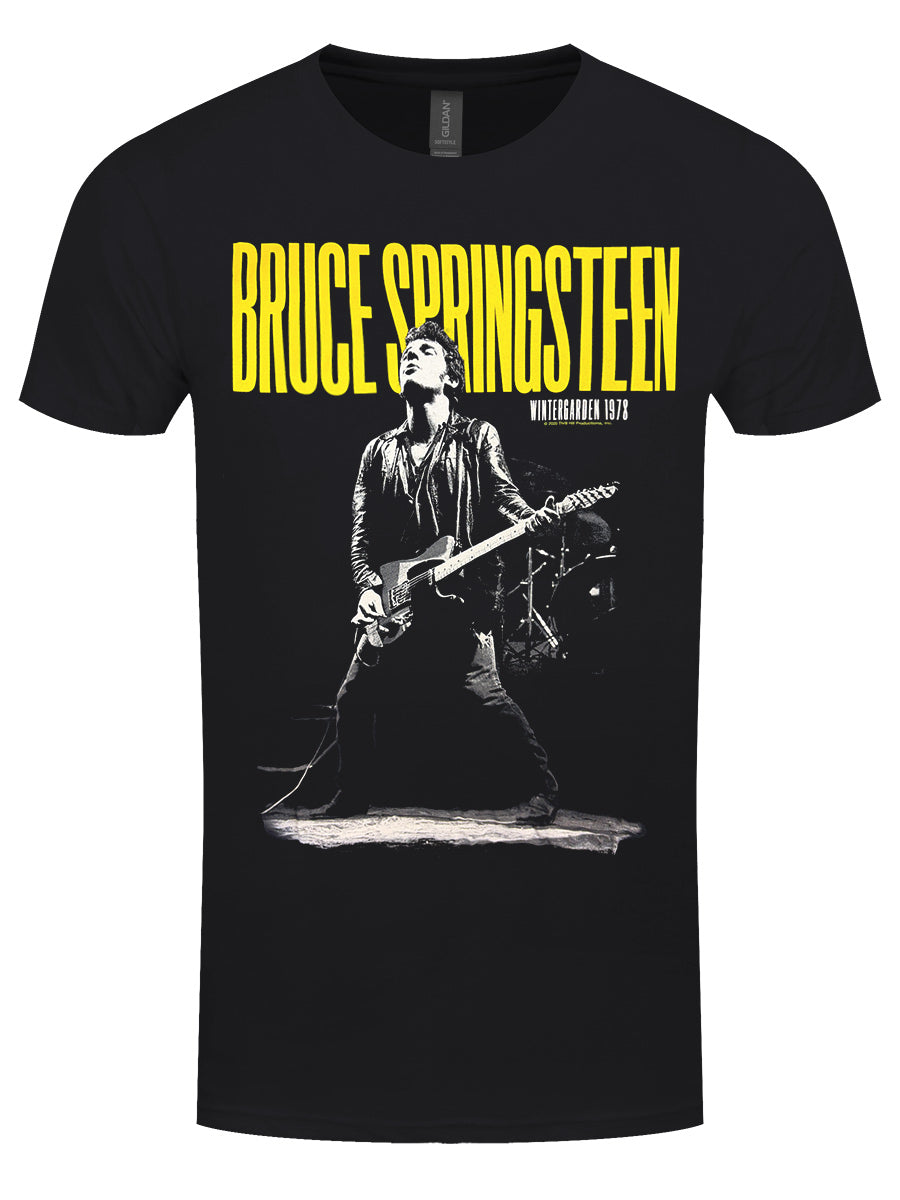 Bruce Springsteen Winterland Ballroom Guitar Men's Black T-Shirt