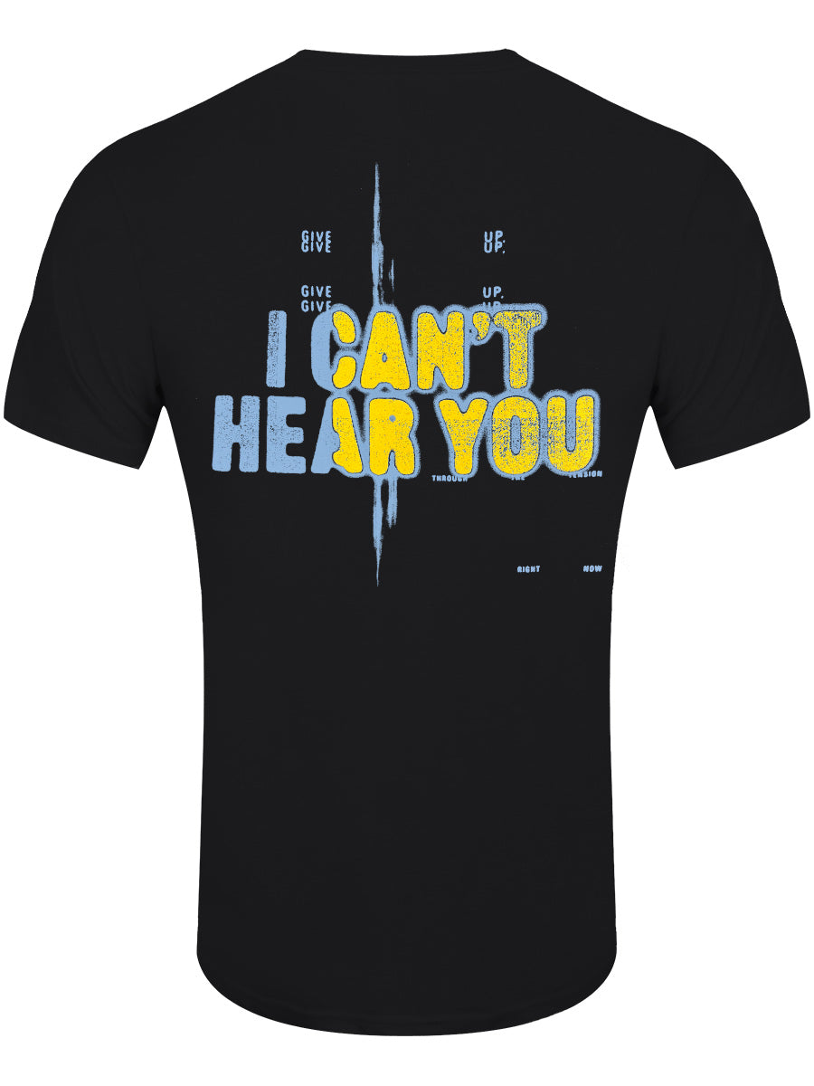 Pierce The Veil I Can't Hear You Men's Black T-Shirt
