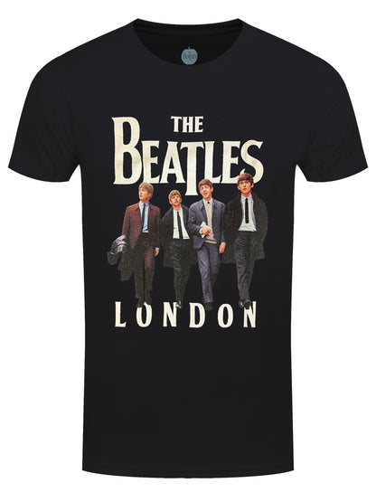 The Beatles London Stroll Men's Black T-Shirt