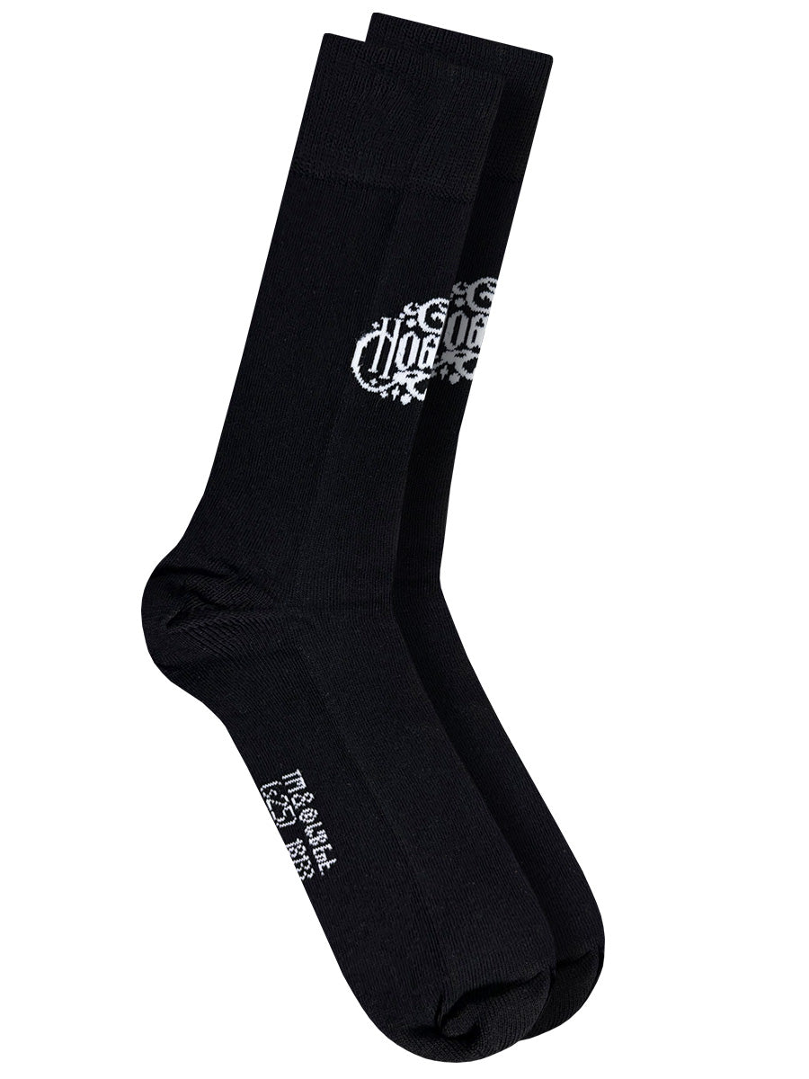 Harry Potter Hogwarts Graphic Black Socks (UK Size 7-11)