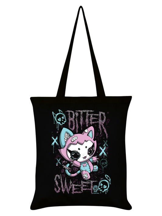 Cosmic Boop Bitter Sweet Black Tote Bag