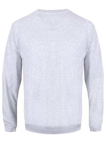 Rudolph's Crew Men's Heather Grey Christmas Jumper