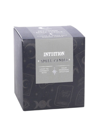 Intuition - Jasmine & White Sage Scented Spell Candle