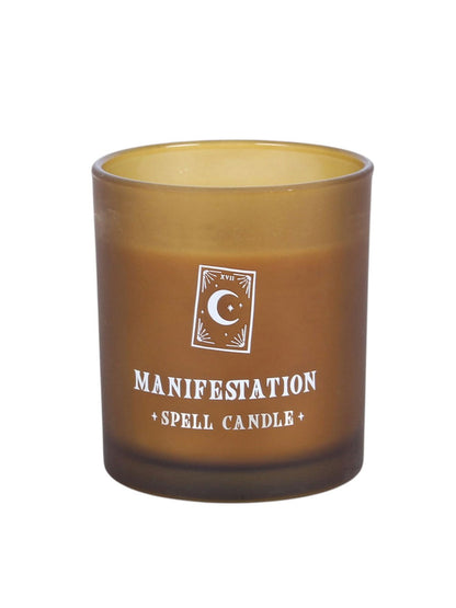 Manifestation - Cinnamon & Clove Scented Spell Candle