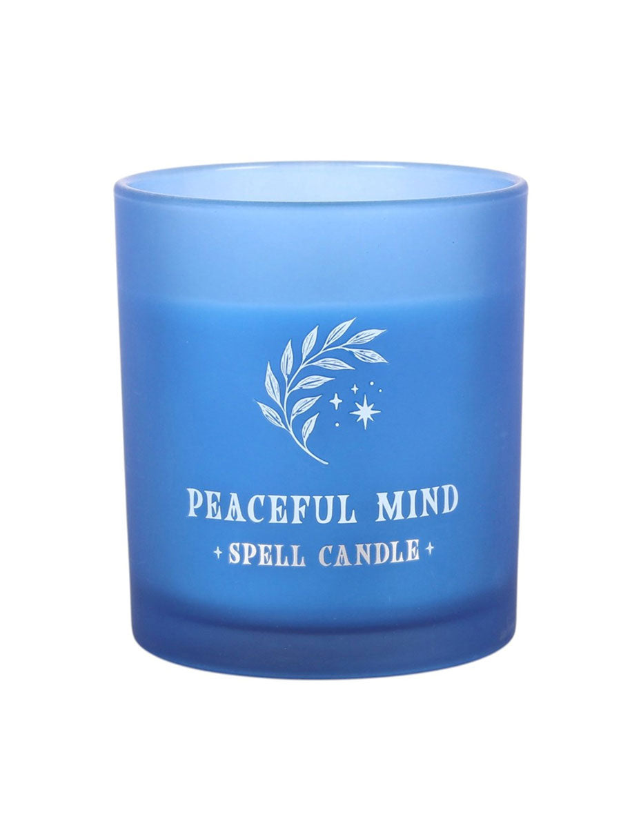 Peaceful Mind - Chamomile & Vanilla Scented Spell Candle