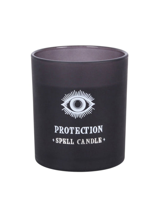 Protection - Frankincense & Myrrh Scented Spell Candle