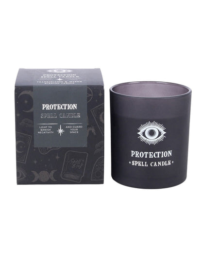 Protection - Frankincense & Myrrh Scented Spell Candle