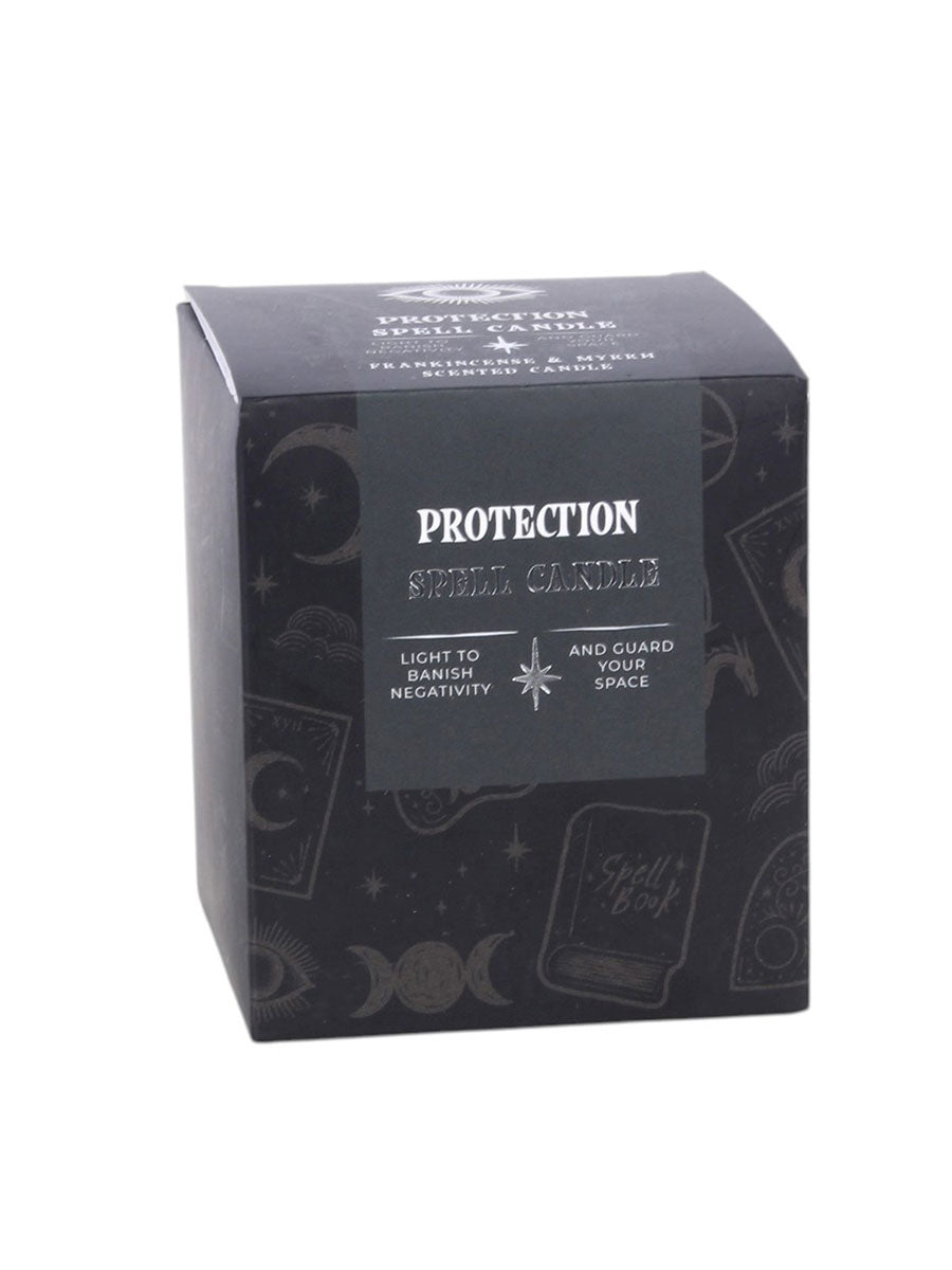 Protection - Frankincense & Myrrh Scented Spell Candle