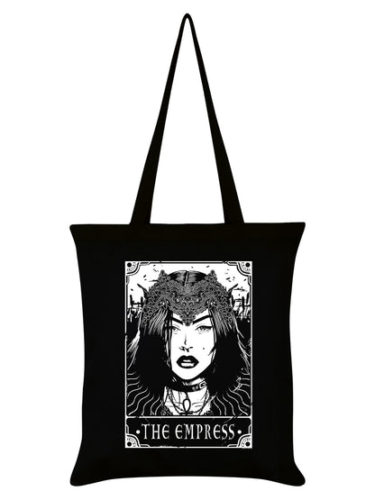 Deadly Tarot - The Empress Black Tote Bag